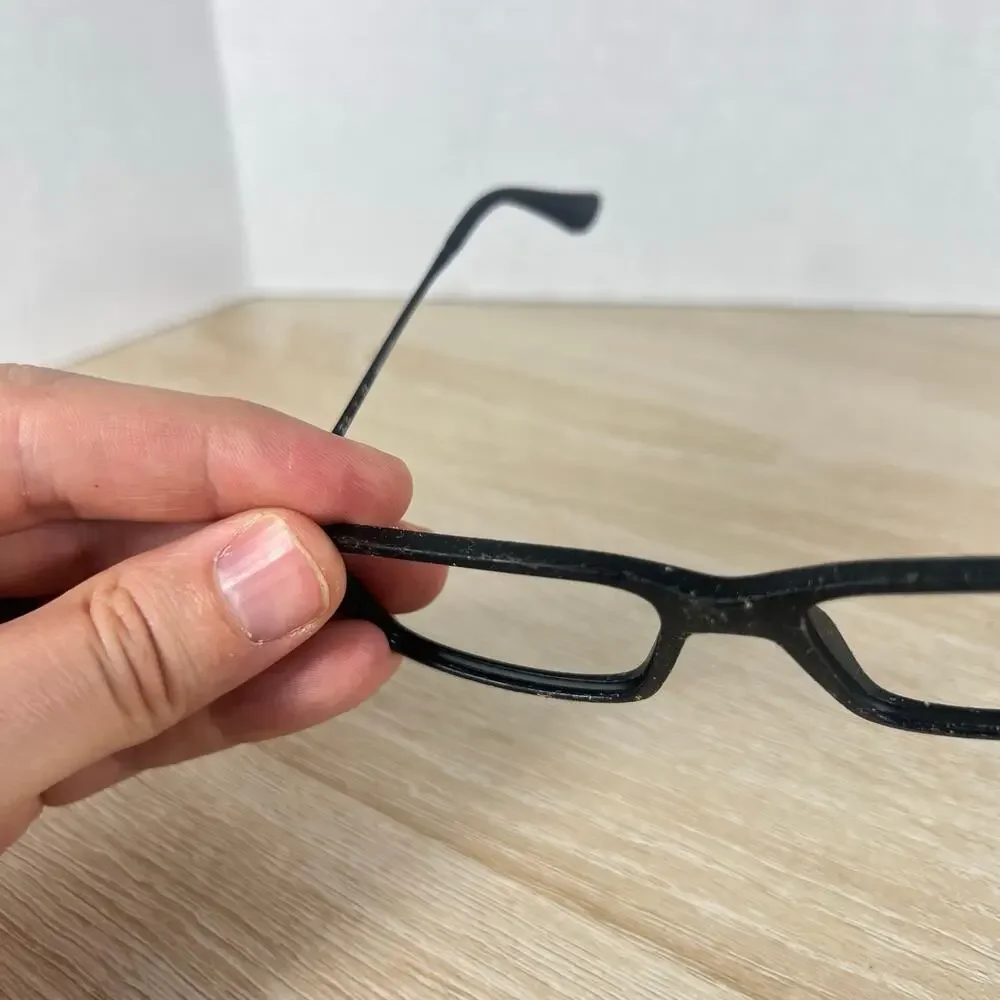 Ray-Ban RB1541 3615 Youth Eyeglasses PARTS ONLY Black Frames Rubber 49-14-130